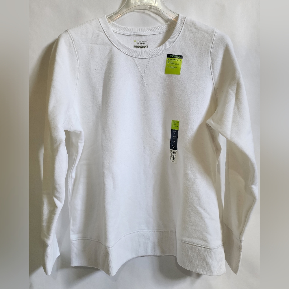 Womens Tek Gear Sweatshirt XXL, white